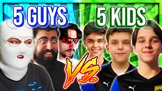 5 FRIENDS vs. 5 KID PROS (WHO WINS?)