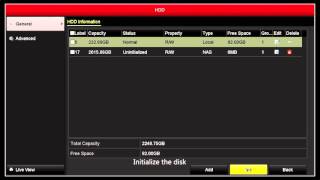 How to add the NAS IPSAN disk