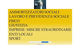 Decreto Cura Italia: sintesi ragionata delle ipotetiche misure di aiuto alle aziende