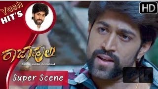 College Love Scene | Rajahuli | Rocking Star Yash | Meghana Raj