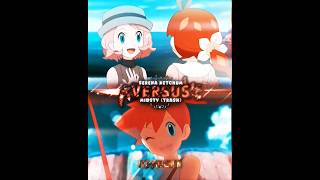 Serena Ketchum vs Misty 😏 ib: @mrelot | #pokemon #wis #shorts #shortsfeed #viral