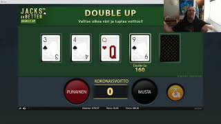 Lakemiehen pokerilauantai jakso 15:  Jacks or better 300€ tai ei mitään haaste!