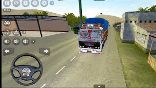 Tata truck game#bus Indonesia playing game#games#Ashok Leyland 3718 mod playing#off road map