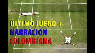 Cabal y Farah ganan Wimbledon (Ultimo Juego) + Narracion Colombiana (min 1:47)