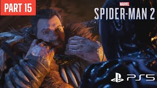 SPIDER-MAN 2 PS5 PLAYTHROUGH WALKTHROUGH | PART 15 | KRAVEN AND PETER PARKER BOSS BATTLE