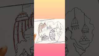 ama lokakala ama parichaya drawing/surabhi drawing 2024 #shorts #suravidrawing