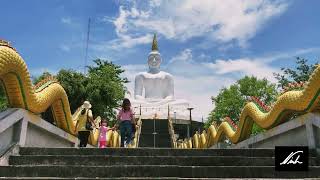 วัดเขาช่องชาด หลวงพ่อใหญ่ใจกลางหุบเขาหนองวัวซอ The Biggest Buddha in the jungle Nong Wau So Thailand