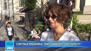 CONTINUĂ PROGRAMUL "DINȚI SĂNĂTOȘI, COPII FERICIȚI"