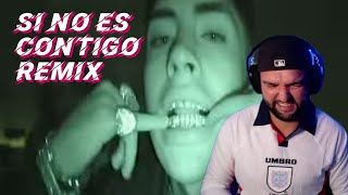 (REACCIÓN) CRIS MJ FT JHAYCO , KALI UCHIS - SI NO ES CONTIGO REMIX