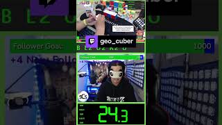 BLD Practice + Random Chat | Use Code "Geo" @ SpeedCubeShop | geo_cuber on #Twitch