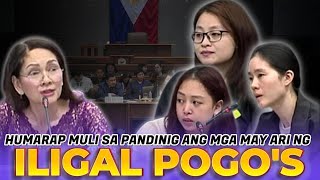 ILIGAL POGO's CASANDRA ONG. ALICE GUO HUMARAP MULI SA HEARING SA SENADO