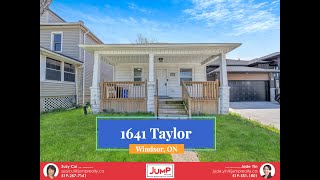 House For Sale - 1641 Taylor, Windsor Ontario