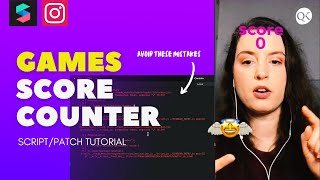 How to Create a Game-Score by Collisions [Spark AR Beginner Script/Patch Tutorial]