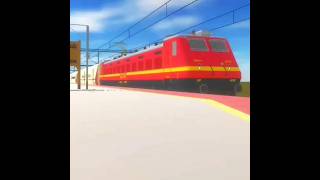 Indian train crossing3d utkarsh train level crossing game