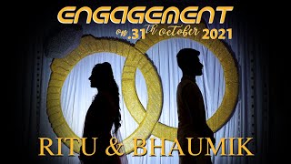 RITU & BHAUMIK BEST ENGAGEMENT TEASER  2022   RK MOVIE & CLICKPOINT  PORBANDAR