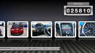 2013 Hyundai Sonata Hybrid Newark DE 095073P