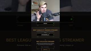 Ludwig Votes for Best League Streamer