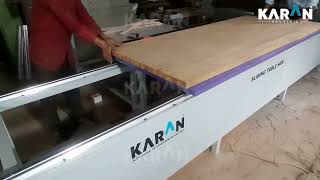 High Quality Sliding Table Saw for Effortless Wood Cutting! | Karan Industries