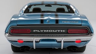 2025 Plymouth Hemi Cuda: The Ultimate Muscle Car Reborn – Unleashing Power and Performance!