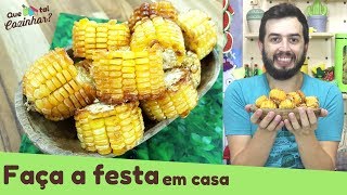 MILHO VERDE ASSADO NA AIRFRYER | Receitas de Festa Junina