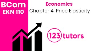 Economics | EKN 110 | Chapter 4: Price Elasticity by 123tutors