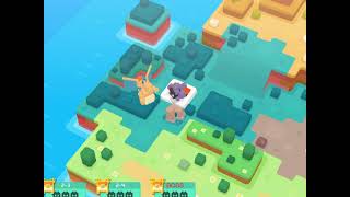 Evolving gastly into haunter in Pokémon quest🌚👻