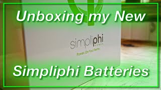 Unboxing my New Simpliphi Batteries