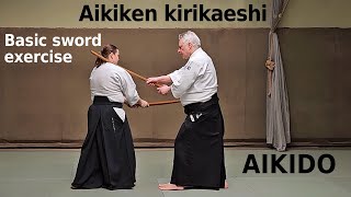 Aikiken kirikaeshi: a basic sword exercise, by Stefan Stenudd