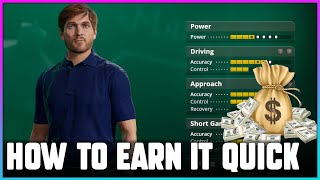 EA Sports PGA Tour | Do This To Earn Currency & XP Fast Early Game To Beat The Early Game Struggles