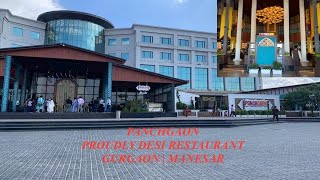 PANCHGAON PROUDLY DESI RESTAURANT | MANESAR | GURGAON | FOOD | SARPANCH PARATHA AND MUCH MORE!!!!!!