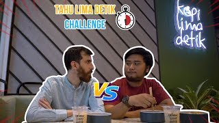 MAKAN TAHU CHALLENGE - ADAM ALI vs KEVIN