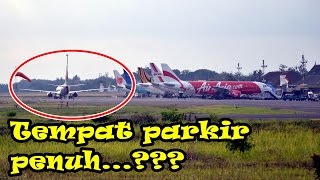 Loh Eh LION AIR Pesawatnya Mundur | Ternyata Parkiran Penuh