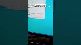 Turn Websites into Apps with Chrome!