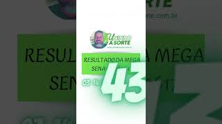 Resultado da mega Sena concurso 2617 #megasena