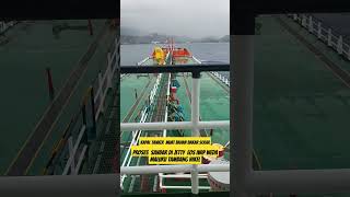 🔴KAPAL TANKER⁉️ PROSES SANDAR DI JETTY TAMBANG NIKEL#shortvideo #shorts#kapal #tanker