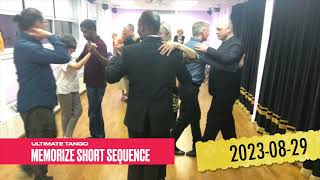 Ultimate Tango Wisdom presents memorize one sequence a week