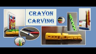 एक सोपा छंद - Crayon Carving