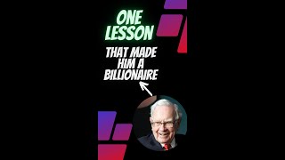 One Thing That Made Warren Buffet a Billionaire!