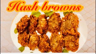 CRISPY HASH BROWNS || Home Made Hash Browns Recipe