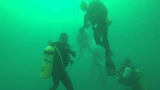 Ghost Nets Hunter... Miri diving 16 Oct 2021- Barracuda point